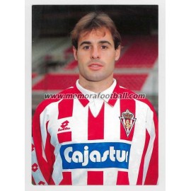 "ALCAZAR" Sporting de Gijón 1990s card