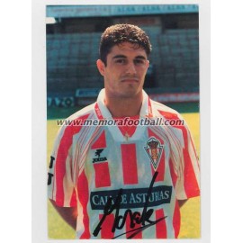 "MORALES" Sporting de Gijón 1990s card