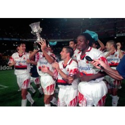 RCD Mallorca Supercopa de España 1996 Trofeo entregado a los jugadores