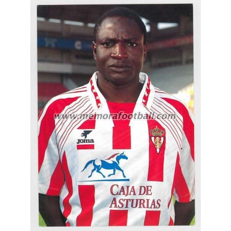 "YEKINI" Sporting de Gijón 1990s card