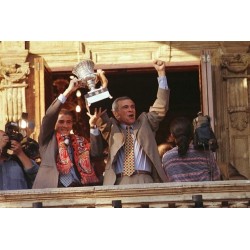 RCD Mallorca Supercopa de España 1996 Trofeo entregado a los jugadores