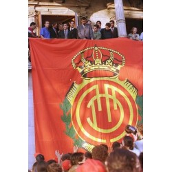 RCD Mallorca Supercopa de España 1996 Trofeo entregado a los jugadores