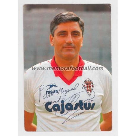 "GARCÍA CUERVO" Sporting de Gijón 1990s card