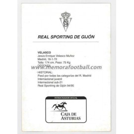 "VELASCO" Sporting de Gijón 1990s