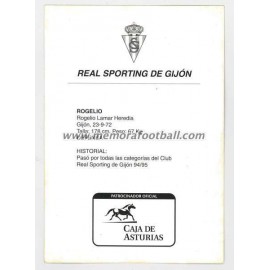 "ROGELIO" Sporting de Gijón 1990s