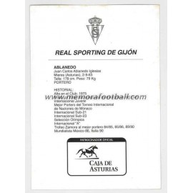 "ABLANEDO" Sporting de Gijón 1990s