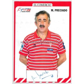 "MANOLO PRECIADO" Sporting de Gijón 2007-08