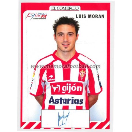 "LUIS MORÁN" Sporting de Gijón 2007-08