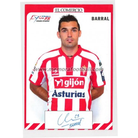 "BARRAL" Sporting de Gijón 2007-08