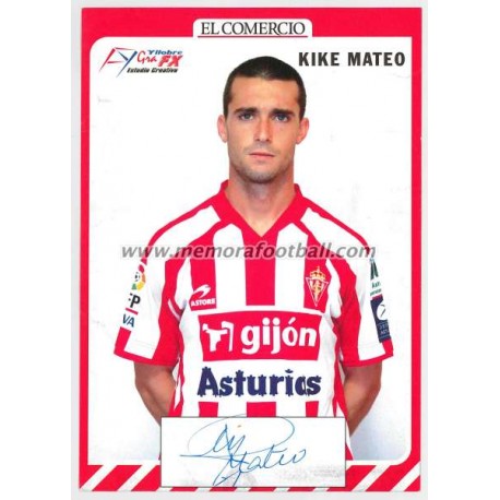 "KIKE MATEO" Sporting de Gijón 2007-08
