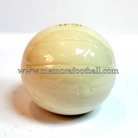 Crested china model of Football (CLEETHORPES)