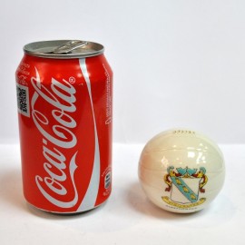 Crested china model of Football (CLEETHORPES)