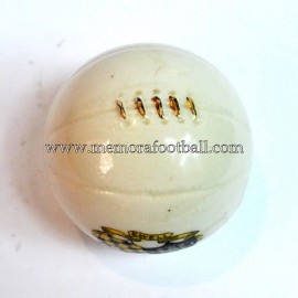 Crested china model of Football (EWELL)