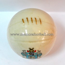 Crested china model of Football (BRIGHTON)