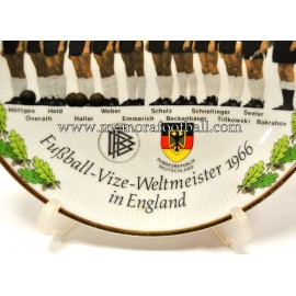 "Fussball VizeWeltmeister 1966 in England" plate