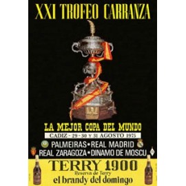 "RAMÓN DE CARRANZA" football trophy Spain