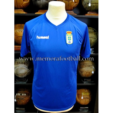 "IÑAKI DOMÍNGUEZ" Real Oviedo vs Combinado AFE 24-07-2015 match worn shirt