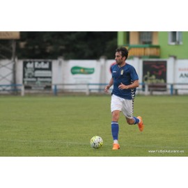 "IÑAKI DOMÍNGUEZ" Real Oviedo vs Combinado AFE 24-07-2015 match worn shirt