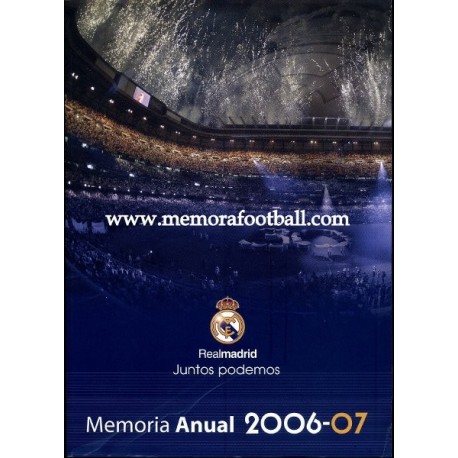 Memoria anual del Real Madrid 2006/2007 