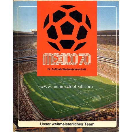 1970 FIFA World Cup Mexico colección de monedas del la Selección Alemana