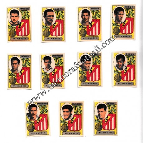 Atlético de Madrid 1954-55 cards