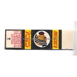 Cromo de caramelo "Futbol" recortable de la Real Sociedad 1950s