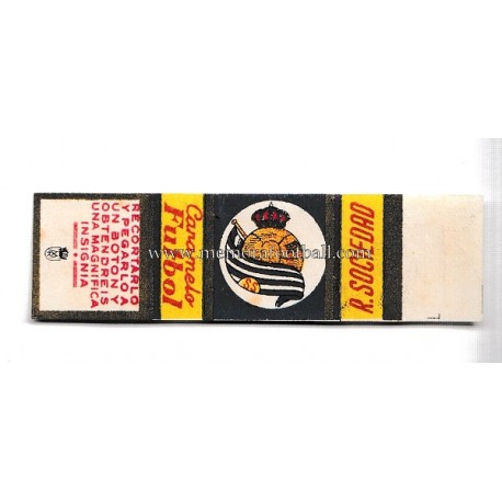 1950s Real Sociedad candy wrapper