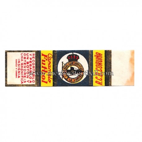 1950s Deportivo de la Coruña candy wrapper