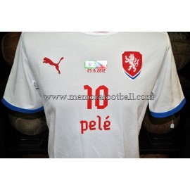 "PELE" Camiseta original regalo de la selección Checa, 2012