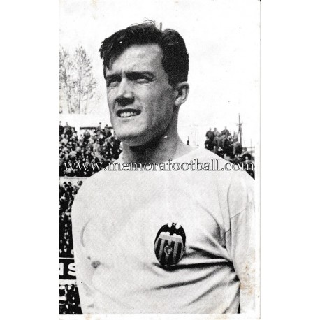 "ROBERTO" Valencia CF 1960s foto-tarjeta
