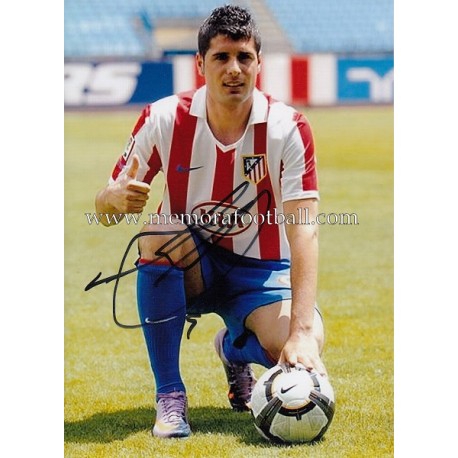 Foto firmada de "FRAN MÉRIDA" Atlético de Madrid 
