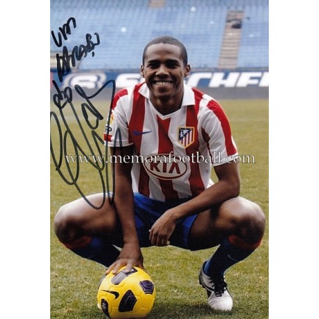 Foto firmada de "ELÍAS" Atlético de Madrid 