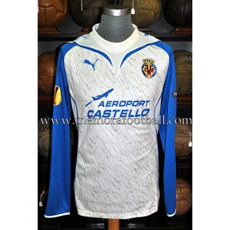"DIEGO LÓPEZ" nº13 portero Villareal CF 2010-2011 UEFA Europa League, camiseta usada en partido "DIEGO LÓPEZ" nº13 portero Villareal CF 2010-2011 UEFA Europa League, camiseta usada en partido