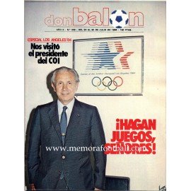 DON BALON (Spanish football magazine) 24-30 July 1984 
