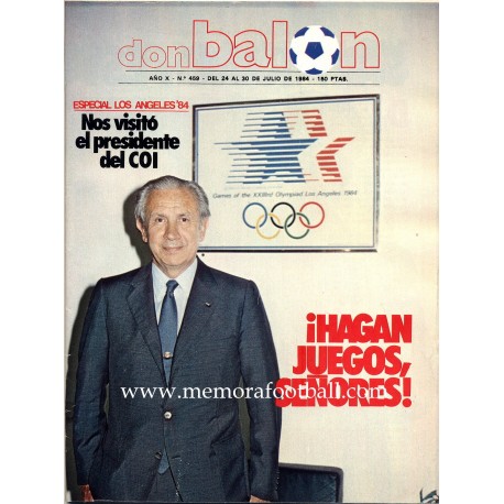 DON BALON nº 459 del 24 al 30 July 1984 