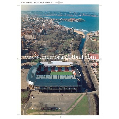 Fotografía del Estadio EL Molinón  (Gijón, España) 1990s