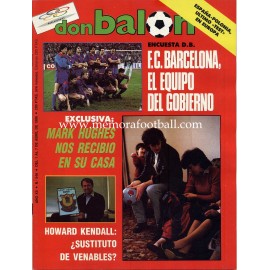 DON BALON (Spanish football magazine) nº546 01th-07th Apr 1986