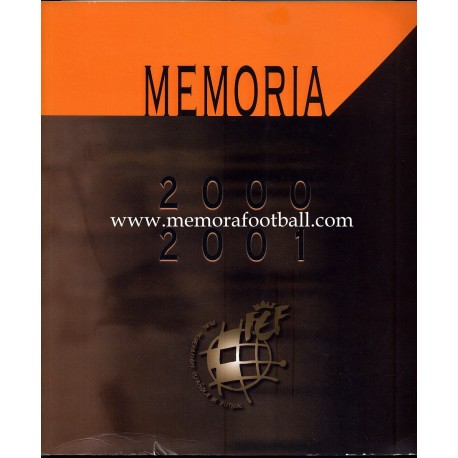 Spanish FA (RFEF) 2000/2001 annual report