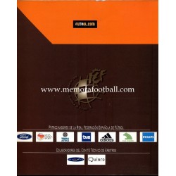 Spanish FA (RFEF) 2000/2001 annual report