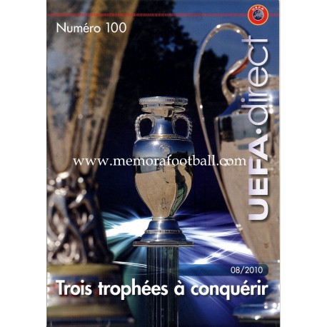 UEFA Direct (UEFA official magazine) nº100 August 2010