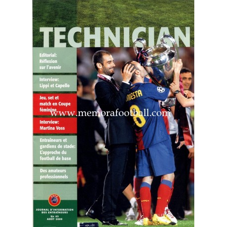 UEFA TECHNICIAN (UEFA official magazine) nº43 August 2009