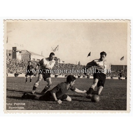 Sabadell vs FC Barcelona 26-10-1947 photograph