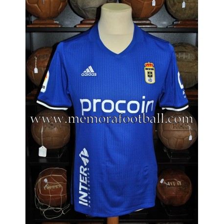 "CHRISTIAN FDEZ" Real Oviedo LFP 2016-17 match worn shirt "CHRISTIAN FDEZ" Real Oviedo LFP 2016-17 match worn shirt