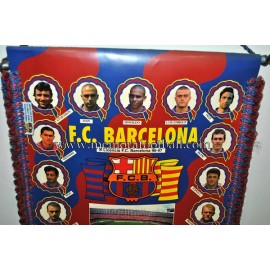 Banderín oficial del FC Barcelona 1996-1997