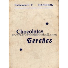 "MANCHÓN" Barcelona C.F. 1950-1952 card