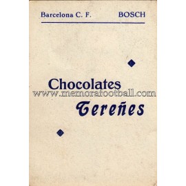 "BOSCH" Barcelona C.F. 1950-1952 card