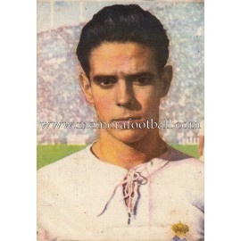 "ZÁRRAGA" Real Madrid 1950-1952 cromo