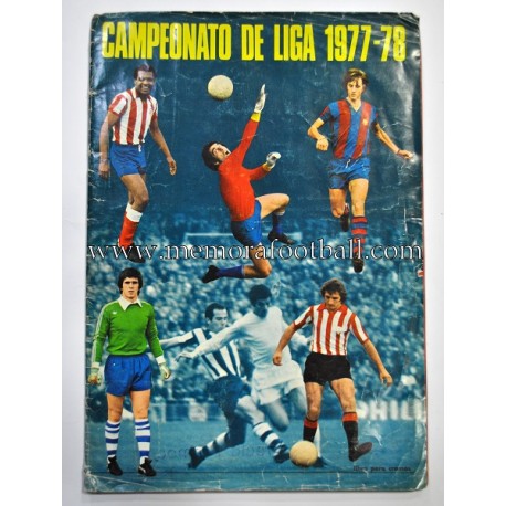 Album de cromos "Campeonato de Liga" 1977-1978 Disgra