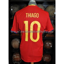 "THIAGO" Spain vs England 15-11-2016 match worn shirt