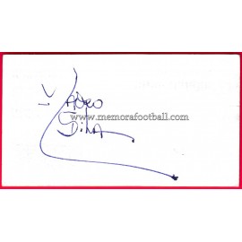 "MAURO SILVA" Deportivo de la Coruña Autograph